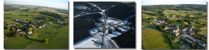 L'Ardenne vue du ciel